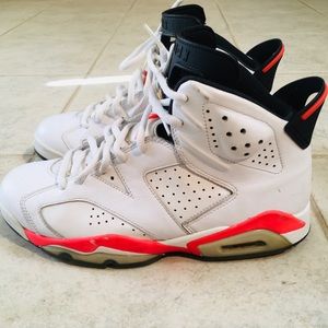 jordan 6 retro infrared white